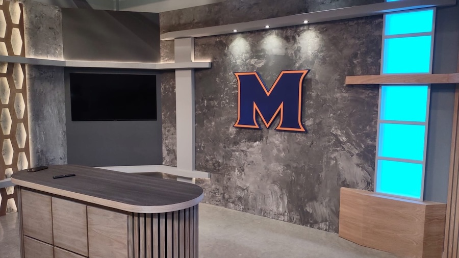 Exciting custom fabrication projects in production studios, experience centers, and other spaces blend design, lighting, audio, video, and control. Built by Midtown Video.